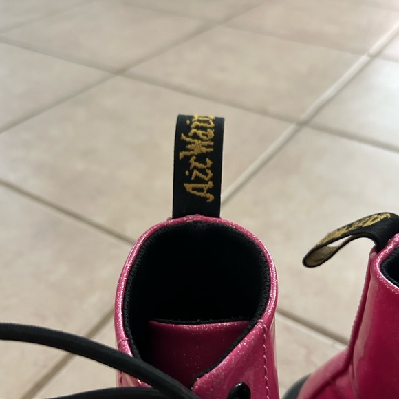 Sparkly Pink Dr.Martens Boots - Picture 2 of 9